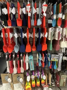 Silicone spatulas, spoons and turners