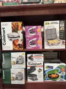 Waffle makers and toasters