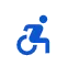 Wheelchair accessible entrance